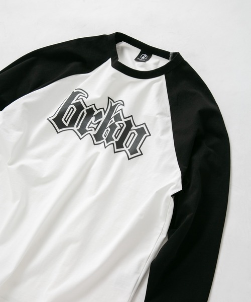 【brknhome/ブロークンホーム】 グラフィックロゴプリントロンT（Tシャツ/カットソー）｜brknhome（ブロークンホーム） 6,050円