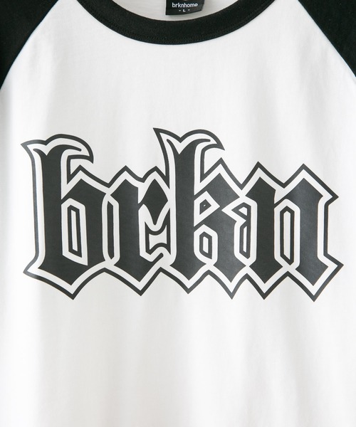 【brknhome/ブロークンホーム】 グラフィックロゴプリントロンT（Tシャツ/カットソー）｜brknhome（ブロークンホーム）