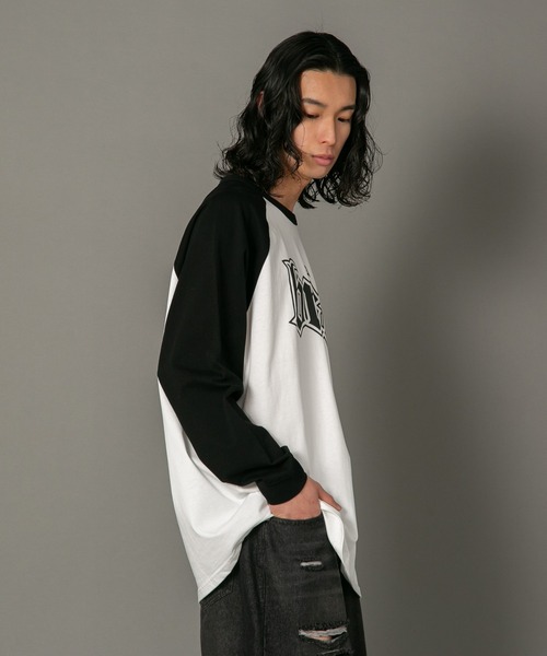 【brknhome/ブロークンホーム】 グラフィックロゴプリントロンT（Tシャツ/カットソー）｜brknhome（ブロークンホーム）