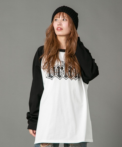 【brknhome/ブロークンホーム】 グラフィックロゴプリントロンT（Tシャツ/カットソー）｜brknhome（ブロークンホーム）