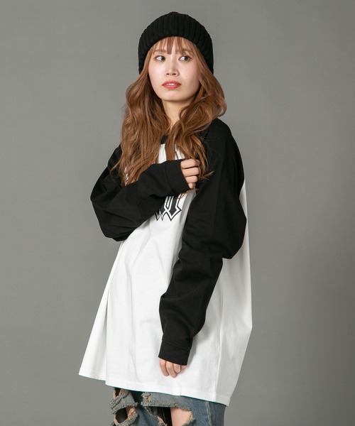 【brknhome/ブロークンホーム】 グラフィックロゴプリントロンT（Tシャツ/カットソー）｜brknhome（ブロークンホーム）