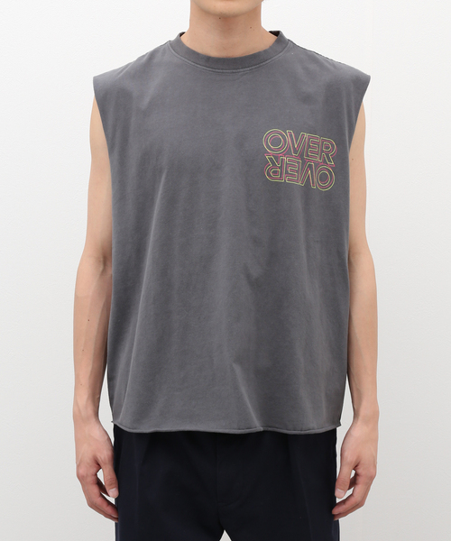 JOURNAL STANDARD(ジャーナルスタンダード)の「【OVER OVER】EASY TANK-EAT MY DUST GREY(タンクトップ・メンズ・グレー・LARGE/MEDIUM)」の14枚目の写真