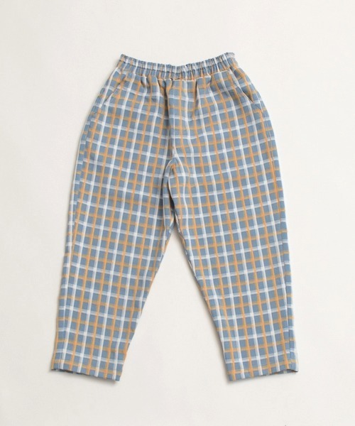 and D. petit main（アンドディープティマイン）の「チェックイージーパンツ（その他パンツ・キッズ・ベージュ/ブルー・130cm/120cm/110cm/100cm/90cm）」の15枚目の写真