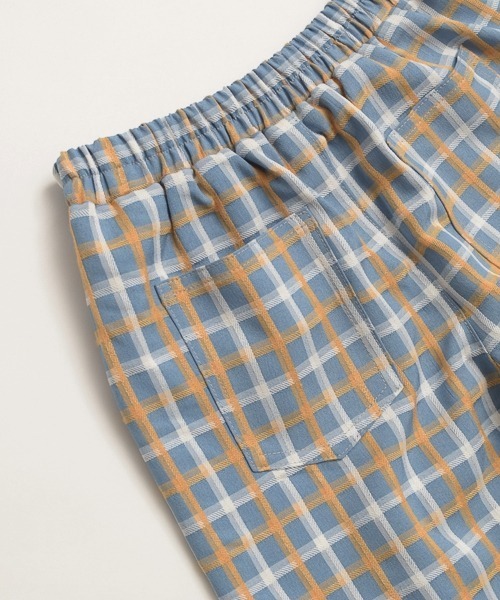 and D. petit main（アンドディープティマイン）の「チェックイージーパンツ（その他パンツ・キッズ・ベージュ/ブルー・130cm/120cm/110cm/100cm/90cm）」の8枚目の写真