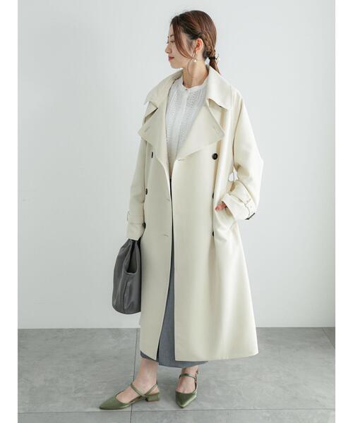 Te chichi（テチチ）の「フロントレースブラウス（シャツ/ブラウス・レディース・ブルー/グレー/オフホワイト・F）」の5枚目の写真