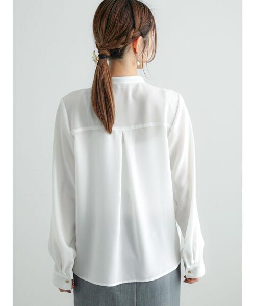 Te chichi（テチチ）の「フロントレースブラウス（シャツ/ブラウス・レディース・ブルー/グレー/オフホワイト・F）」の13枚目の写真