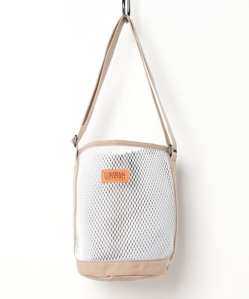 UNIVERSAL OVERALL（ユニバーサルオーバーオール）の「UNIVERSAL OVERALL / UO ポーチインメッシュショルダーS / UVO-184（ショルダーバッグ・レディース・ライトブルー/ブラック/グレー/モカ・ONESIZE）」の14枚目の写真