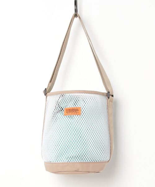 UNIVERSAL OVERALL（ユニバーサルオーバーオール）の「UNIVERSAL OVERALL / UO ポーチインメッシュショルダーS / UVO-184（ショルダーバッグ・レディース・ライトブルー/ブラック/グレー/モカ・ONESIZE）」の13枚目の写真