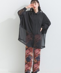 シルキージョーゼット シアーシャイニーヘムSH