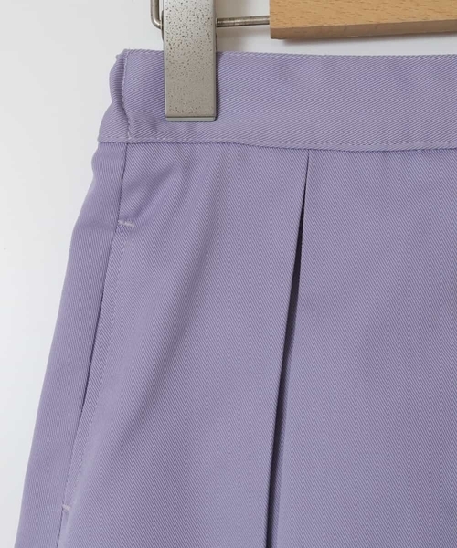 a.v.v（アーヴェヴェ）の「[140-150]インパン付きタックスカート（スカート・キッズ・ブルー/ライラック/ブラック・140/150）」の7枚目の写真