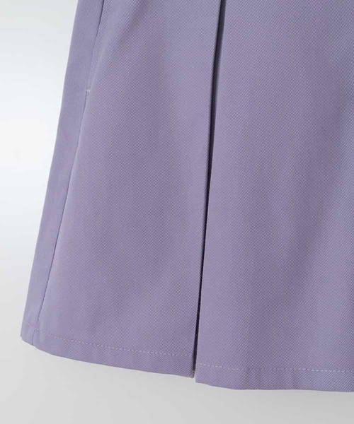 a.v.v（アーヴェヴェ）の「[140-150]インパン付きタックスカート（スカート・キッズ・ブルー/ライラック/ブラック・140/150）」の9枚目の写真