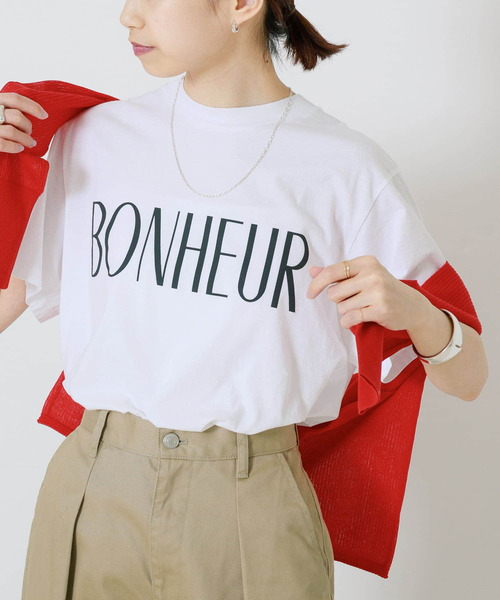 URBAN RESEARCH（アーバンリサーチ）の「『MADE IN JAPAN』 ソフトコットンロゴTシャツ（Tシャツ/カットソー・レディース・グレー系その他/ホワイト/グリーン・FREE）」の17枚目の写真