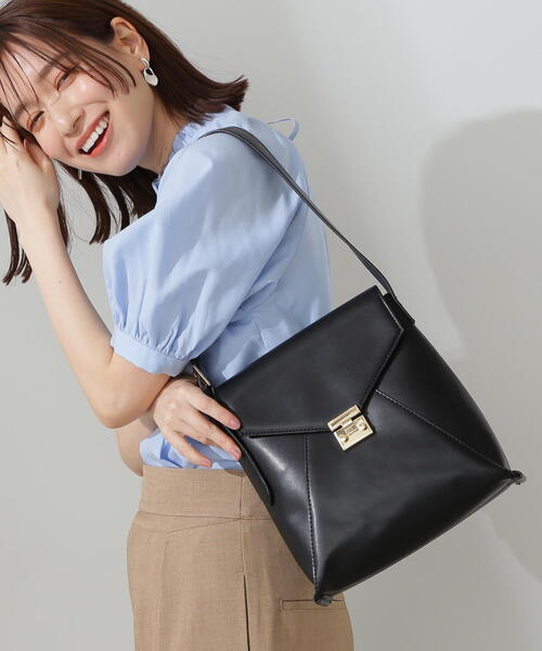 N.(N. Natural Beauty Basic)(エヌエヌナチュラルビューティーベーシック)の「◆ヴィンテージライクワンショルダーバッグ(ショルダーバッグ・レディース・ブラック/ベージュ/ブラウン・FREE)」の22枚目の写真