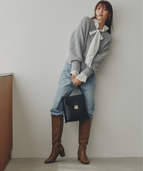 N.(N. Natural Beauty Basic)(エヌエヌナチュラルビューティーベーシック)の「◆ヴィンテージライクワンショルダーバッグ(ショルダーバッグ・レディース・ブラック/ベージュ/ブラウン・FREE)」の6枚目の写真