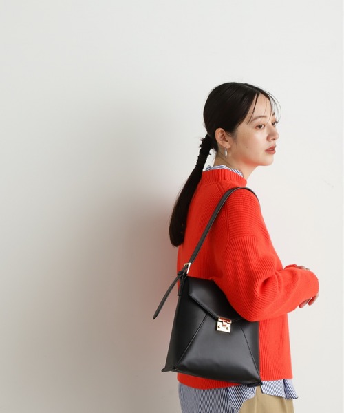 N.(N. Natural Beauty Basic)(エヌエヌナチュラルビューティーベーシック)の「◆ヴィンテージライクワンショルダーバッグ(ショルダーバッグ・レディース・ブラック/ベージュ/ブラウン・FREE)」の7枚目の写真