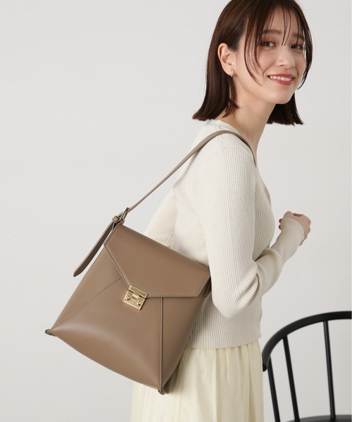N.(N. Natural Beauty Basic)(エヌエヌナチュラルビューティーベーシック)の「◆ヴィンテージライクワンショルダーバッグ(ショルダーバッグ・レディース・ブラック/ベージュ/ブラウン・FREE)」の20枚目の写真