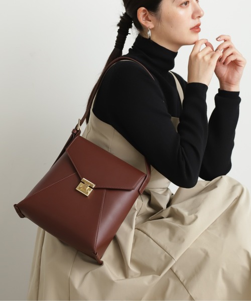 N.(N. Natural Beauty Basic)(エヌエヌナチュラルビューティーベーシック)の「◆ヴィンテージライクワンショルダーバッグ(ショルダーバッグ・レディース・ブラック/ベージュ/ブラウン・FREE)」の17枚目の写真