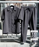 ADAM ET ROPE'(アダムエロペ)の2点セット【RIRANCHA / リランチェ】セットアップ / オープンカラーシャツ&イージーパンツ / イージーケア / ユニセックス