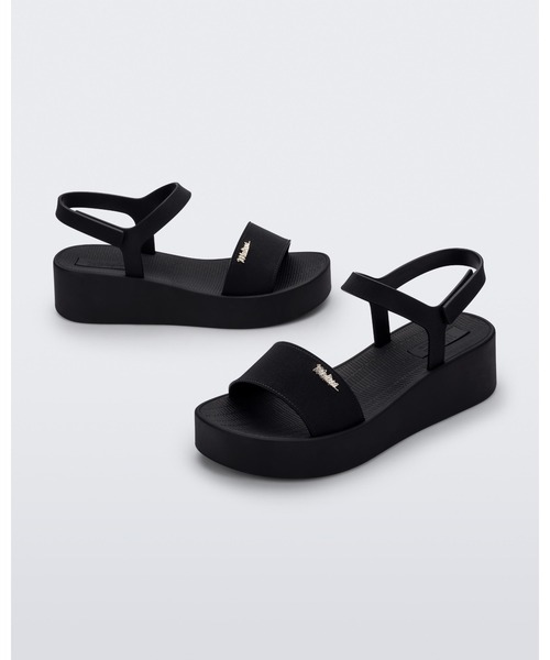 melissa（メリッサ）の「MELISSA SUN LAGUNA PLATFORM AD（サンダル・レディース・ブルー/ブラック/ベージュ/オレンジ・35-36/37/38/39）」の2枚目の写真