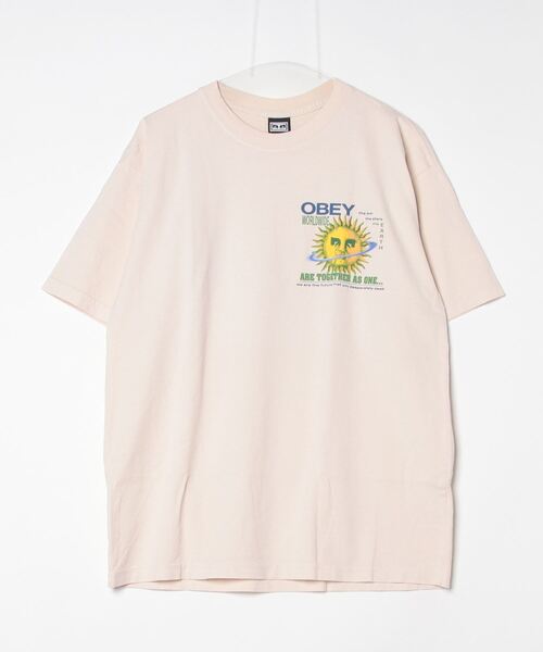 OBEY（オベイ）の「OBEY/オベイ 半袖Tシャツ リラックスシルエット コットン 166913759（Tシャツ/カットソー・メンズ・スミクロ/ホワイト・M/L/XL）」の9枚目の写真