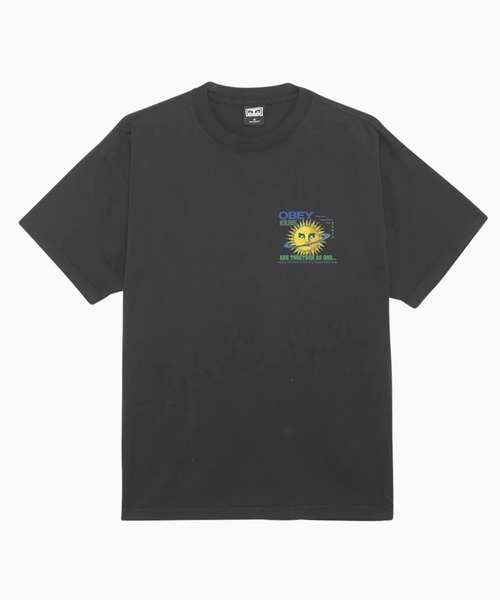 OBEY（オベイ）の「OBEY/オベイ 半袖Tシャツ リラックスシルエット コットン 166913759（Tシャツ/カットソー・メンズ・スミクロ/ホワイト・M/L/XL）」の6枚目の写真