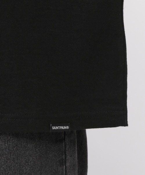 セール】【UNISEX】SAINTPAIN／ビッグスターロゴロングスリーブ