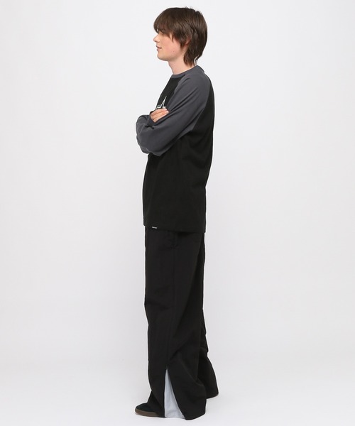 tシャツ 「UNISEX」SAINTPAIN／ビッグスターロゴロングスリーブＴ 2121556 レディース メンズ セール】【UNISEX】SAINTPAIN／ビッグスターロゴロングスリーブ