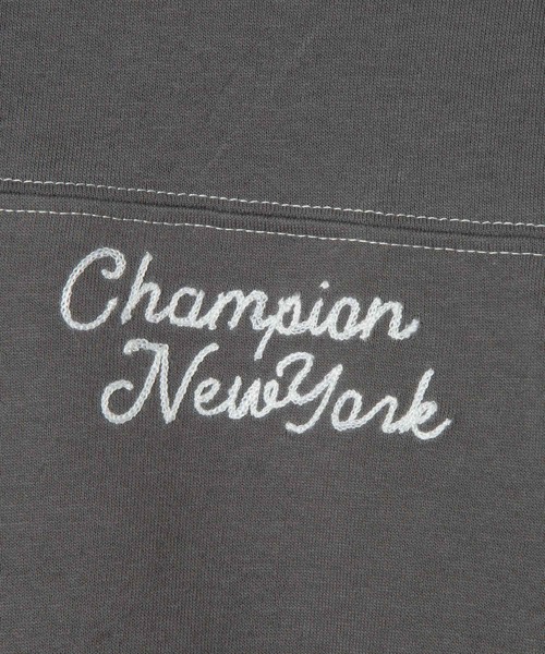 Champion（チャンピオン）の「【KIDS】【Champion/チャンピオン】SHORT SLEEVE BACK LOGO Tシャツ（Tシャツ/カットソー・キッズ・チャコールグレー/キナリ・120/130/140/150）」の13枚目の写真
