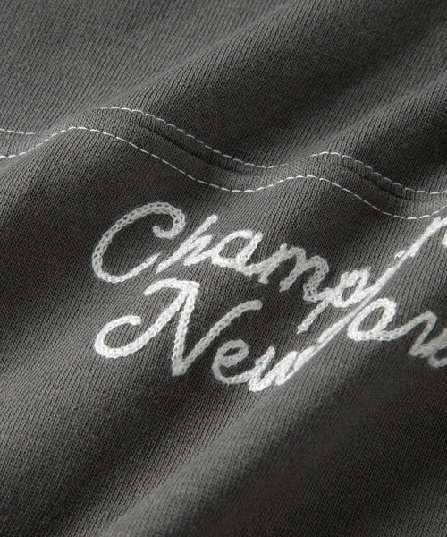 Champion（チャンピオン）の「【KIDS】【Champion/チャンピオン】SHORT SLEEVE BACK LOGO Tシャツ（Tシャツ/カットソー・キッズ・チャコールグレー/キナリ・120/130/140/150）」の18枚目の写真