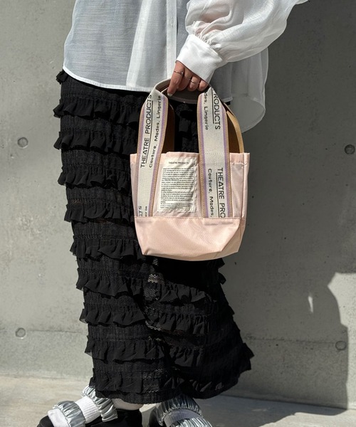 THEATRE PRODUCTS(シアタープロダクツ)の「【ZOZO限定】【THEATRE PRODUCTS/シアタープロダクツ】別注ジャガードテープ2WAYバック(ショルダーバッグ・レディース・ボルドー/オレンジ/グリーン/ピンク/イエロー/オレンジ系その他/グレー/カーキ/ブラック・FREE)」の7枚目の写真