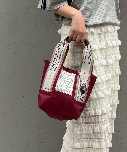 THEATRE PRODUCTS(シアタープロダクツ)の「【ZOZO限定】【THEATRE PRODUCTS/シアタープロダクツ】別注ジャガードテープ2WAYバック(ショルダーバッグ・レディース・ボルドー/オレンジ/グリーン/ピンク/イエロー/オレンジ系その他/グレー/カーキ/ブラック・FREE)」の8枚目の写真