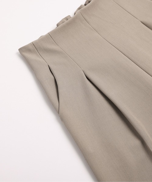 La-gemme（ラジェム）の「ビスチェ＆ワイドパンツセットアップ（セットアップ・レディース・アイボリー/ブラック/グレー/ベージュ/ピンク・M/L）」の12枚目の写真