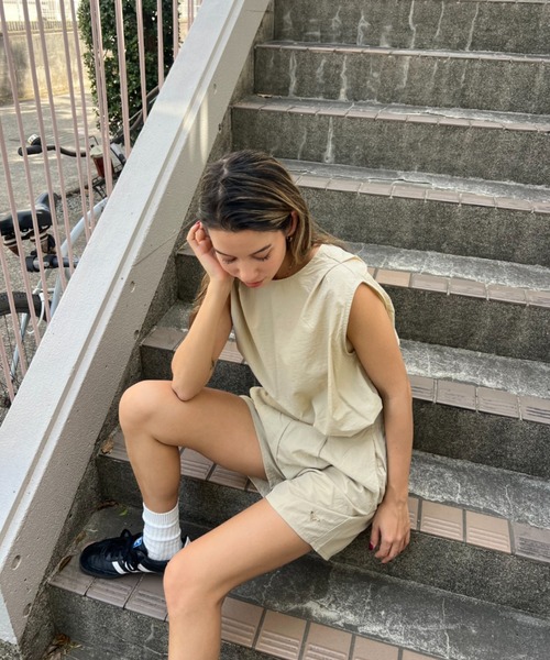 *美品* ROXY 水陸両用 タンクトップ レギンス 上下セット mic21ダイビングショップ[ ROXY ] ロキシー ROXY X ELEY