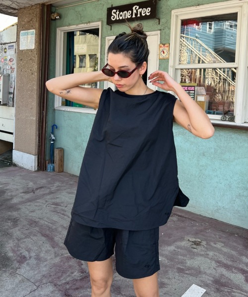 *美品* ROXY 水陸両用 タンクトップ レギンス 上下セット ロキシー（ROXY）（レディース）MY 1ST ROXY TANK フィットネス 水陸