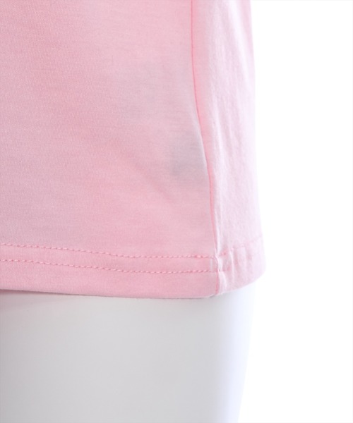 clear（クリア）の「ロゴパール半袖Tシャツ［フレンチ ガーリー カジュアル］≪再入荷≫（Tシャツ/カットソー・レディース・ピンク/オフホワイト/ブラック・F）」の11枚目の写真