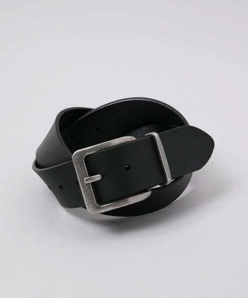 JEANASIS（ジーナシス）の「thick buckleベルト/113032（ベルト・レディース・ブラック/ベージュ・FREE）」の2枚目の写真