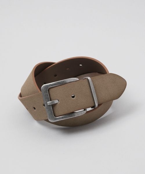 JEANASIS（ジーナシス）の「thick buckleベルト/113032（ベルト・レディース・ブラック/ベージュ・FREE）」の3枚目の写真