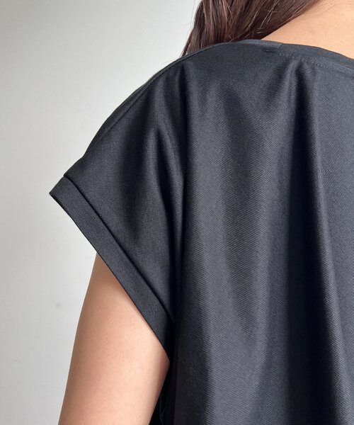 Chez toi(シェトワ)の「BACKフリルノースリプルオーバー(Tシャツ/カットソー・レディース・ネイビー/オフホワイト/カーキ/ブラック・FREE)」の19枚目の写真