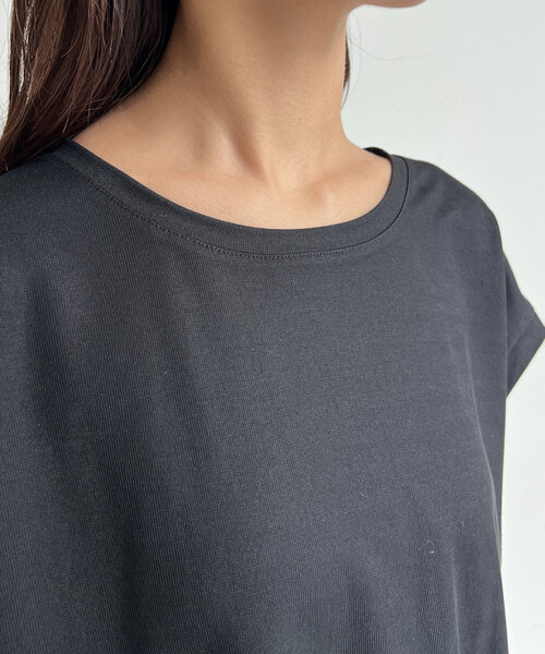 Chez toi(シェトワ)の「BACKフリルノースリプルオーバー(Tシャツ/カットソー・レディース・ネイビー/オフホワイト/カーキ/ブラック・FREE)」の20枚目の写真