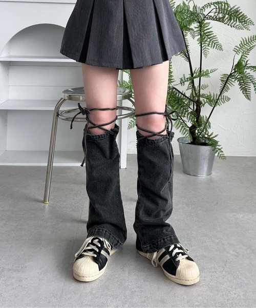 sedacle girl（セダクルガール）の「デニムレッグウォーマー（レッグ