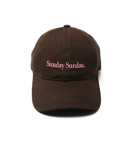 Seymour.(シーモア)の「"Sunday Sundae" EMBROIDERY CAP(キャップ・メンズ・グリーン/ブラウン・FREE)」の2枚目の写真