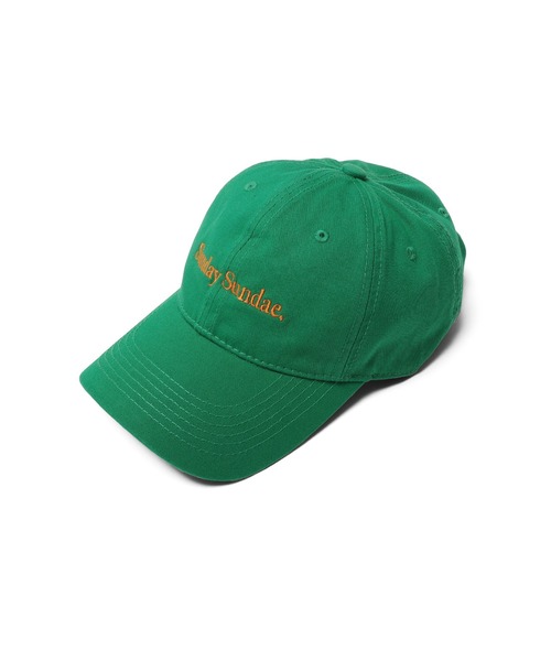 Seymour.(シーモア)の「"Sunday Sundae" EMBROIDERY CAP(キャップ・メンズ・グリーン/ブラウン・FREE)」の4枚目の写真