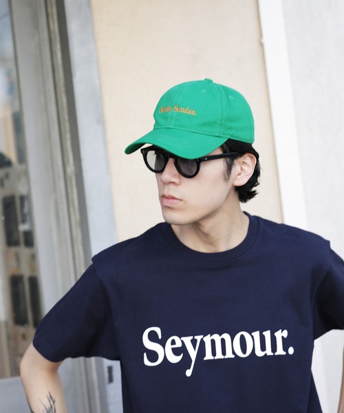 Seymour.(シーモア)の「"Sunday Sundae" EMBROIDERY CAP(キャップ・メンズ・グリーン/ブラウン・FREE)」の9枚目の写真