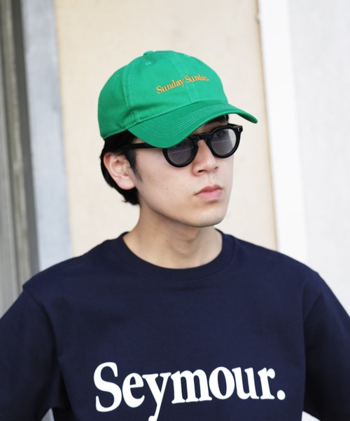 Seymour.(シーモア)の「"Sunday Sundae" EMBROIDERY CAP(キャップ・メンズ・グリーン/ブラウン・FREE)」の12枚目の写真