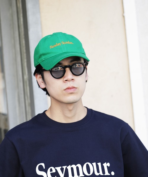 Seymour.(シーモア)の「"Sunday Sundae" EMBROIDERY CAP(キャップ・メンズ・グリーン/ブラウン・FREE)」の10枚目の写真