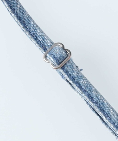 BACK NUMBER（バックナンバー）の「【BACK NUMBER】切替デザインデニムキャミワンピース（シャツワンピース・レディース・ライトインディゴブルー・L/XL/M）」の10枚目の写真