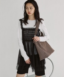 duei（デュイ）の「チュールレイヤードキャミソール（キャミソール）」