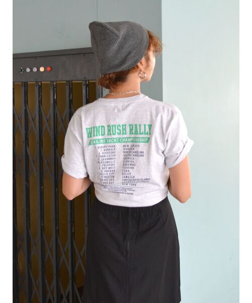 Ungrid（アングリッド）の「ヴィンテージヨットモチーフTee（Tシャツ/カットソー・レディース・ライトグレー/オフホワイト・FREE）」の16枚目の写真