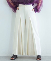 HARE | センタージャガードワイドパンツ(HARE)(スラックス)