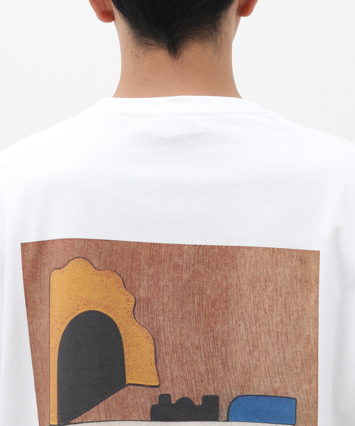 m's braque（エムズブラック）の「m's braque (エムズ ブラック) for BOUCLE FRANCH PUZZLE-Tシャツ（Tシャツ/カットソー・メンズ・ホワイト・LARGE/MEDIUM）」の9枚目の写真